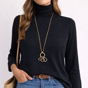 Vintage Anne Klein Gold Necklace